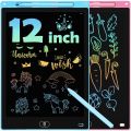 12 Inch LCD Writing Tablet for Kids Digital Drawing Pad with Erase Button & Lock, Reusable Handwriting Board Gift. 