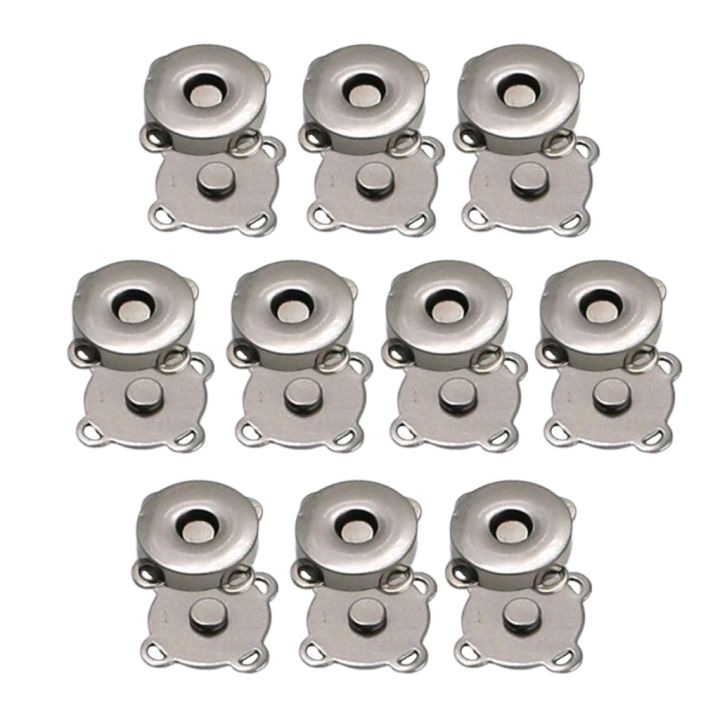 %5BALMENCLA2%5D%2010%20Set%20Sew%20on%20Magnetic%20Snap%20Clasps%20Fastener%20DIY%20Purse%20Handbag%20Leather%20Craft%20-%20Image%202