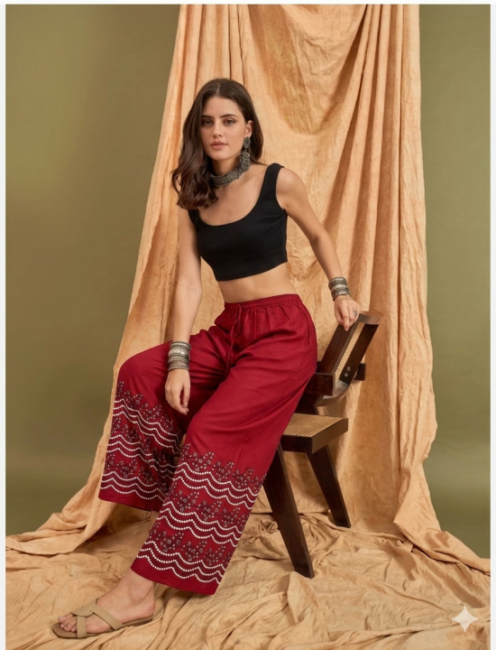 Fashion%20Trend%20Soft%20China%20Linen%20Fabrics%20Print%20Plazzo%20For%20Woman%20-%20Image%205