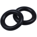 250 Pieces Black Nitrile Rubber O Ring Seals Washers 12 mm x 2,5 mm x 7 mm.