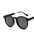 Transparent Frame Sunglasses Retro Uv Protection Women'S Sunglasses Sun Protection Eyeglasses Round Lenses Anti-Uv Retro Round Frame Sunglasses for Street Photography Outdoor Activities Beach Vacation.