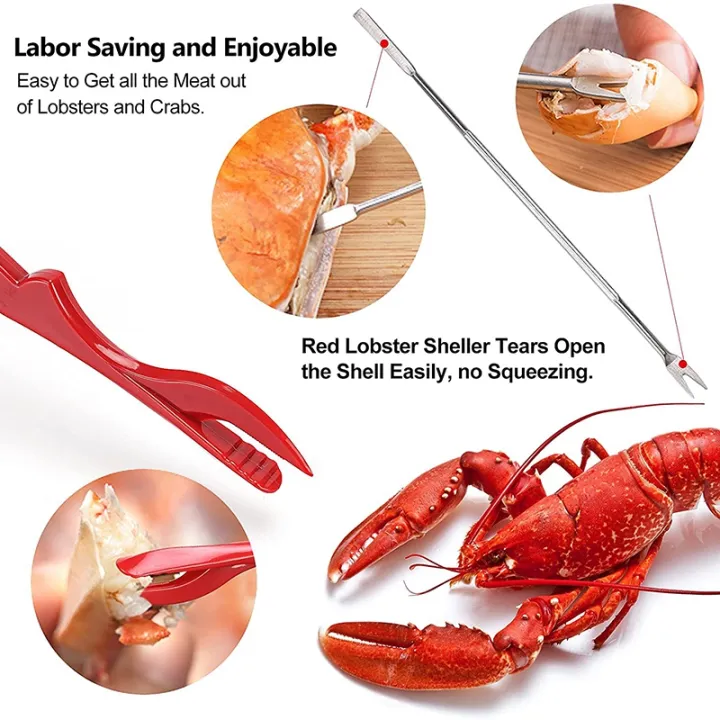 Crab%20Crackers%20and%20Tools,%20Lobster%20-%202%20Crab%20Leg%20Crackers%20and%204%20Crab%20Leg%20Forks%20Sturdy%20&%20Durable%20&%20Rustproof%20&Reusable%20-%20Image%207