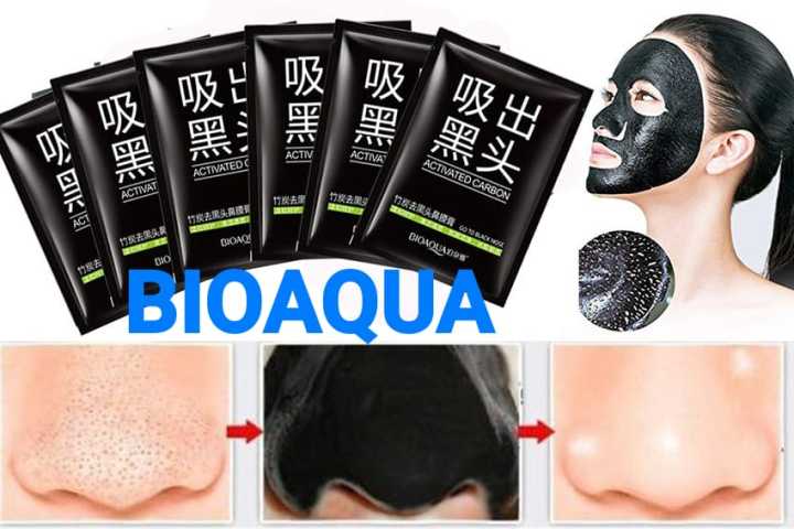 Bioaqua Activated Carbon Mask Mini Blackhead Remover Mask