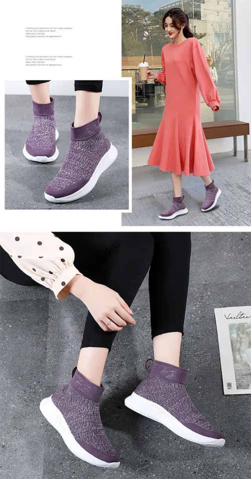 Women's High-Top Casual Shoes Key Step Sports Women's Shoes
