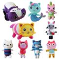 Gabby Dollhouse Plush Toy Mercat Cartoon Stuffed Animals Mermaid Car Cat Plushie Doll Kids Birthday Christams Gifts. 