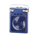 Desk Air Cooler Fan with Colors LED Light Modes for Desk Nightstand Coffee Table-E. 