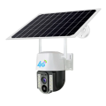 V380 PRO VC3-4G 3MP Sim-Supported Solar Battery Backup PTZ IP Camera Wireless CCTV Security Camera, Waterproof, Two-Way Audio, Motion Detection. 