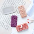3D Silicone Biscuit Shape Candle Mold Home Cars Aromatherapy Decor DIY Crafts Biscuit Chocalate Baking Mould Handmade Tool. 