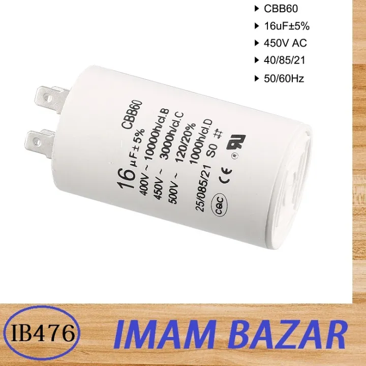 CBB60%20Run%20Capacitor%2016uF%20450V%20AC%20Double%20Insert%2050/60Hz%20Cylinder%20%20White%20for%20Air%20Compressor%20Water%20Pump%20Motor%20-%20Image%203