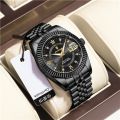 POEDAGAR 910 Luxury Sport Wrist Watch For Man Waterproof Luminous Date Men Watch Quartz Stainless Steel Men's Watches Male.