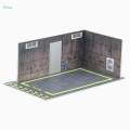 2pcs 1/24 Scale Car Model Diorama Parking Scenery DIY Car Garage. 