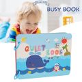 Kids Quiet Busy Book Montessori Tear And Paste Book for Children Early Learning Learning Toys Educational Gifts 21.5*14.5*1.5cm Visual Cognitive Training Toddler Preschool Activity. 