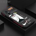Hontinga for Xiaomi Poco M5 Back Cover New Anime Naruto Side Design Cases Square Edge Liquid Silicone Phone Case.