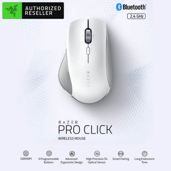 Razer Pro Click Bluetooth+2.4GHz Dualmode Wireless Mouse Ergonomic