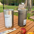 Stainless Steel Coffee Cup Thermoses Double Wall Vacuum Flask Insulated Cup Portable Ice American Coffee Mug Water Bottle.