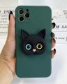 Cat Folding Mirror Phone Pop Socket / Griptok Support For Smartphone Grip Tok Folding Finger Stand Socket..