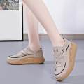 Women's Shoes Non Slip Trendy Rubber Sole Female Comfortable Versatile Trainers Shoes Women Sport Sneakers Girls Leisure Sneakers for Tennis , Khaki 39.