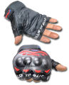 Biker Motorcycle Riding Hand Gloves Half Finger-Pro Biker (Local).