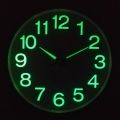 12'' Modern Luminous Large Quartz Wall Clock Glow In The Dark Bedroom Office.