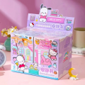 【Seasonal Sale】 Sanrio Kitty My Melody Pachacco Kuromi Cinnamoroll Quiet Book Creative Diy Handmade Material Bag. 
