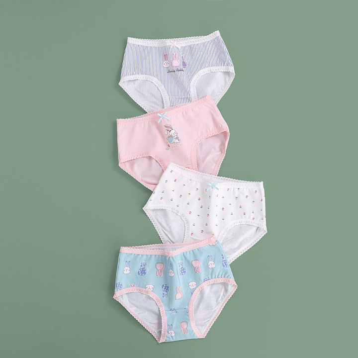 Girls%20panties%20cartoon%20girls%20cotton%20children's%20briefs%20baby%20baby%20lace%20cotton%20breathable%20-%20Image%202
