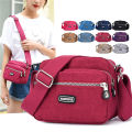 Casual Designer Women Shoulder Bag Nylon Female Handbag Shoulder Bag Waterproof Girls Messenger Bags Crossbody Women Purse. 
