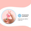 Kawaii Rabbit Ballpoint Pen 10 Colors Cartoon Cute Bunny Sequin Pens Kids School Office Stationery Multicolor Ball Pen jingu.