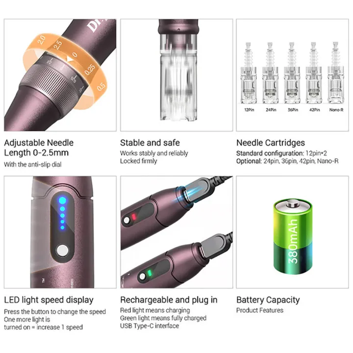 Wireless%20Dr%20Pen%20A10%20Derma%20Stamp%20Microneedling%20Serum%20Applicator%20For%20Face%20Skincare%20-%20Image%207