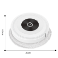 Silent Touch Mopping Robot Sweeping Smart Home Appliance Vacuum Cleaner Easy to Use (Black+Blue).