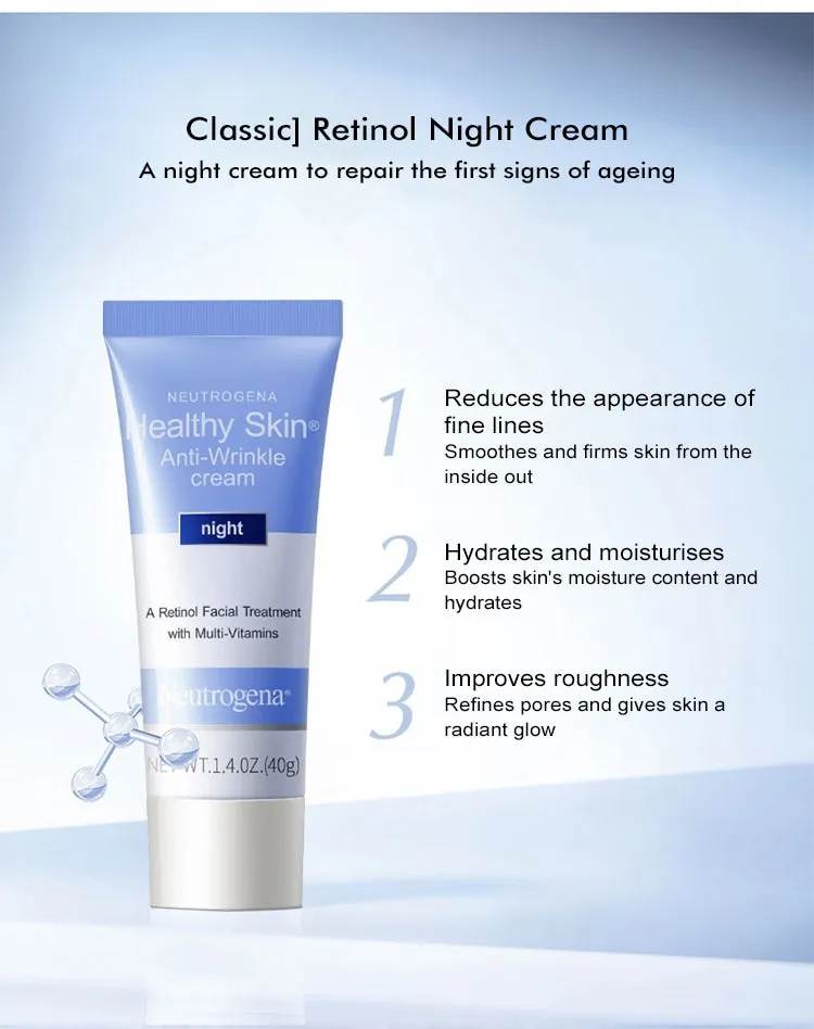 Neutrogena Healthy Skin Anti-Wrinkle Night Cream 40ml