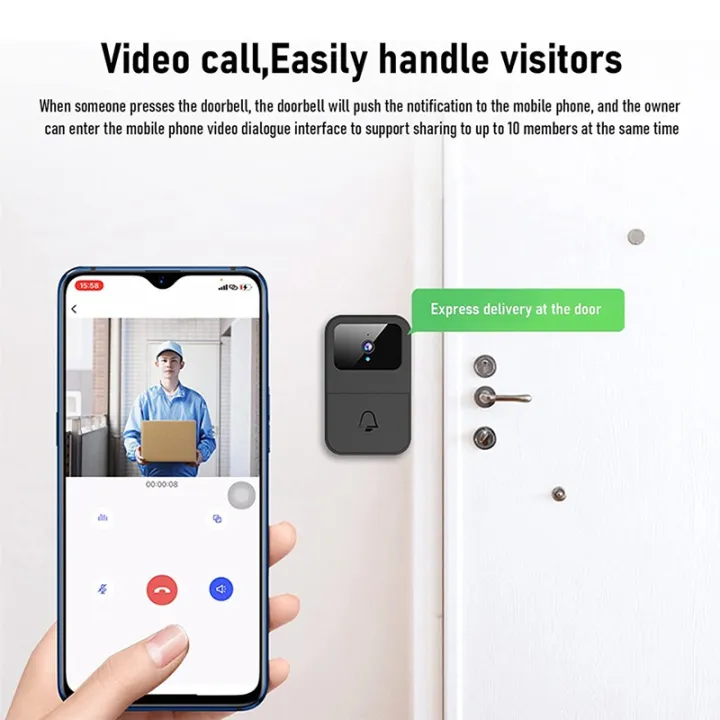 Wireless%20Doorbell%20Waterproof%20with%20Camera%20WIFI%20Video%20Doorbell%20HD%20Smart%20Night%20Vision%20Intercom%20Doorhole%20Remote%20Video%20Rechargeable%20Smart%20Doorbell%20for%20Home%20Office%20-%20Image%206