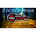 Sticker For Bike | Pro Street (Stylish Circle) | Best Quality  Sticker For Bike Decal  And Decoration ( Sticker_Mode ). 
