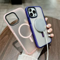 HODON Luxury Matte Clear Candy Magnetic for Magsafe Case For iPhone 17 16 15 14 13 12 11 Pro Max 14 15 16 Plus Cases Translucent Wireless Charging Armor Hard Phone Cover. 