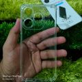 Tecno Spark 10c Back Cover KI5k Tecno Spark 10c KI5k Clear Transparent Soft Luxury Back Cover With Camera Bump Proteciton Silicon Case.