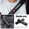Seat belt Shoulder Pads covers Toyota TRD Logo 2pcs.