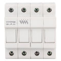 32A Circuit Breaker, Flame Retardant PC 1000V DC Circuit Breaker Stable Electrical Conductivity for Home. 