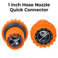 1-inch Size Water Hose Pipe Nozzle Quick Connector (1-pc) for Home Car Wash and Garden Watering.. 