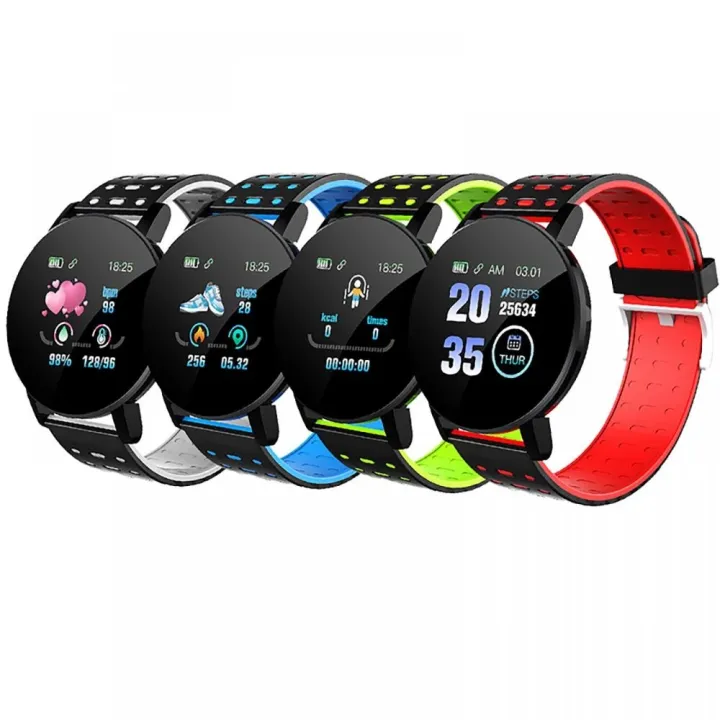 119Plus%20Bracelet%20Band%20High%20Quality%20Wearable%20Devices%20Smart%20Watch%20Blood%20Pressure%20Heart%20Rate%20Smartwatch%20-%20Smart%20Watch%20-%20Image%204