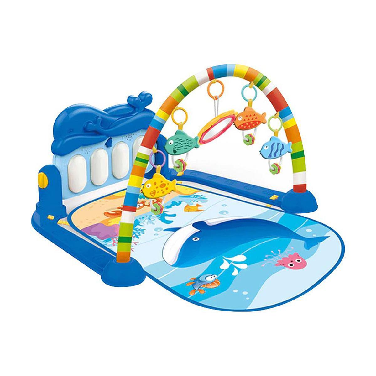 Baby Play Mat With Piano Fitness Rack