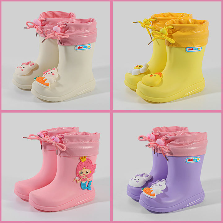 Star%20Chasing%20Foot%202022%20New%20Three-dimensional%20Cartoon%20Children's%20Rain%20Boots%20Men's%20and%20Women's%20Rain%20Boots%20Water%20Rubber%20Shoes%20Spot%20One%20Piece%20-%20Image%202