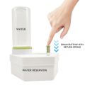 Paint Brush Cleaner with Drain Button Automatic Water Circulation Paint Brush Washer Machine Water Saving Paint Scrubber ArtTool. 