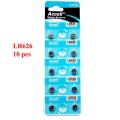 10 pcs AG4 LR626 CX177 6.8 2.6 mm 1.55V Alkaline button cell battery. 
