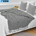 Bed & Breakfast Bed Runner Apartment Bed Tail Decorative Blanket Knitted Blanket American Hotel Supplies Bed Blanket Hotel Bed Runner Bedspread. 