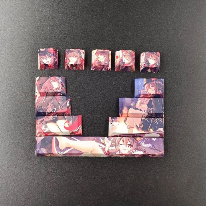 12Keys/Set%20Anime%20Character%20Design%20Custom%20Thermal%20Sublimation%20Cherry%20Profile%20Mechanical%20Keyboard%20Supplement%20Key%20Custom%20Keycap%20-%20Image%204