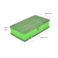 Portable Waterproof Double-sided Fishing Tackle Box Fishing  accessories Case. 