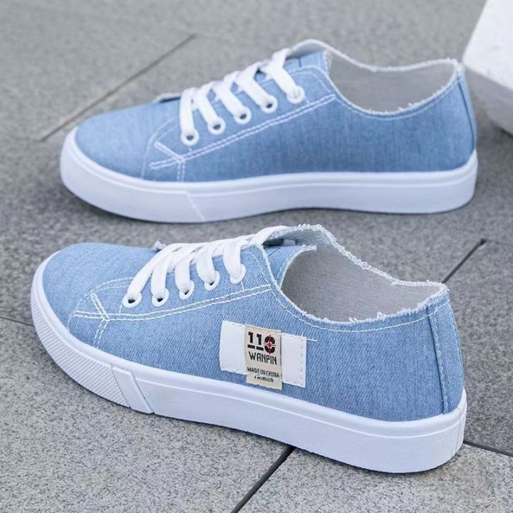 Small white shoes women's spring and autumn low-top casual single shoes low-top fashion versatile canvas shoes breathable Korean version of nurse shoes
