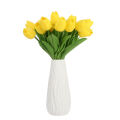 xpFactory Mini Tulip Artificial Flower Fake Flower for Wedding Home Ornamental Flower Simulation Feel Tulip. 