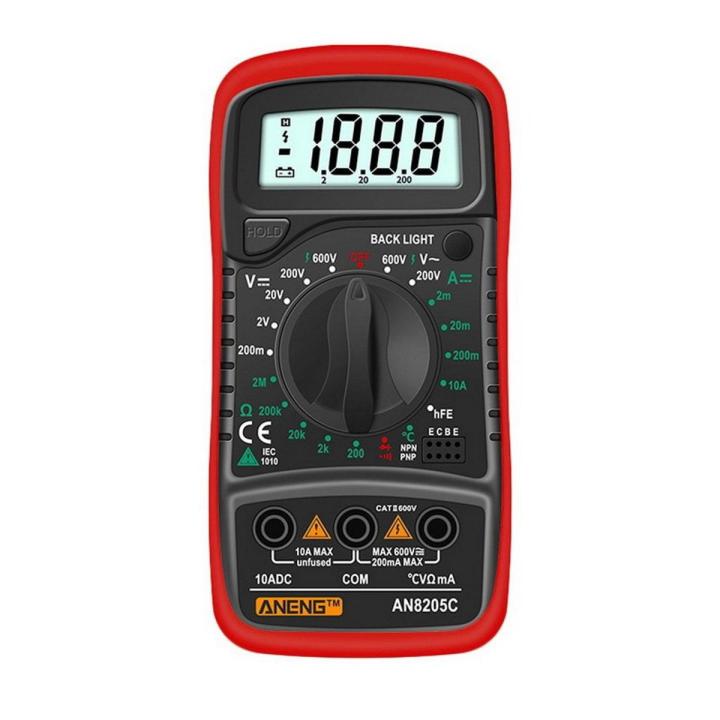 Digital Multimeter M1 A830L Portable Multimeters Handheld Tester ...