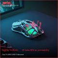 Gravastar M1 Wireless Mouse Magnesium Alloy Hollow Three mode Bluetooth Paw3395 4k Receiver Gamer E-sports Pc Gaming Mouse Gift. 