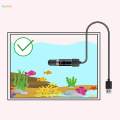 Small Fish Tank Heater Submersible Thermostat Heater 10W Aquarium Heater.